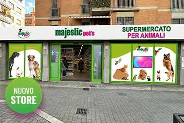 Il nostro negozio Majestic Pet's in Via Magliana