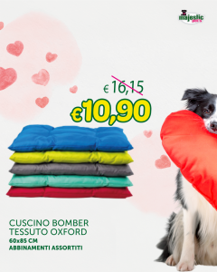 Cuscino bomber tessuto oxford